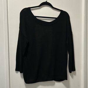 Express Women’s Sweater Size Large with Open Back Like New Condition